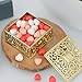 ULTECHNOVO 12Pcs Box Wedding Candy Boxes Reusable Decorative Treat Packing Box for Parties Hollow Design for Weddings Festivals and Celebrations