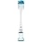 Nuby Bottle and Nipple Brush with Soft Bristles and Stand | 2 Pack: Blue & Grey | Bottle & Nipple Accessory Cleaning Brush with Drying Stand