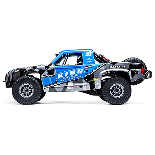 Image of Losi RC Truck 1 /6 Super Baja Rey 2.0 4WD Brushless Desert Truck RTR (Battery and Charger Not Included), King Shocks, LOS05021T2, Blue