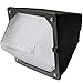 30W LED Wall Pack with Built-in Photo Sensor (200 Watt HPS/HID Replacement) 5000K (Daylight) 3100 Lumens, Commercial Grade, Glass Lens, Outdoor Lighting Fixture, UL Listed DLC Qualified