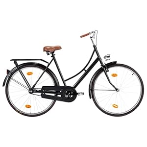 vidaXL Opafiets 28 Inch 57 cm Fiets Sport Fietsen Opa Fiets Frame Vrouw/Man