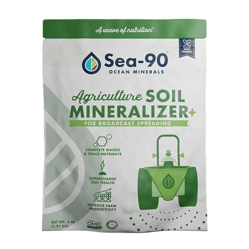 Sea-90 Agriculture Soil Mineralizer+, 5 lb. Bag