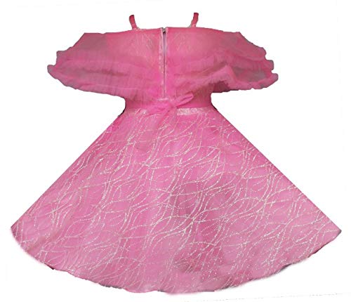 Image of My Lil Princess Frills Poncho Net Fabric 1 to 6 Years