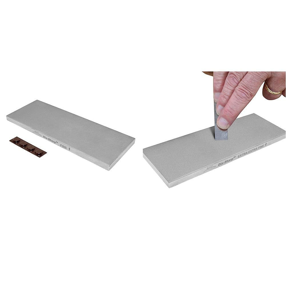 DMT Dia-Sharp Diamond Knife Sharpeners, Fine and Extra Extra Fine