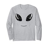 Photo Gallery alien face space - costume divertente per halloween, per uomini, bambini, alieni maglia a manica Photo Gallery alien face space - costume divertente per halloween, per uomini, bambini, alieni maglia a manica