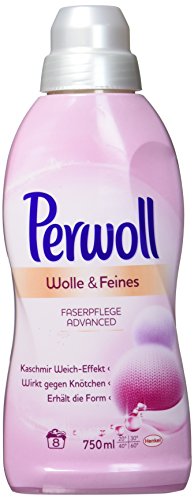Preisvergleich Produktbild Perwoll Wolle und Feines Faserpflege Advanced Flüssig, 750 ml