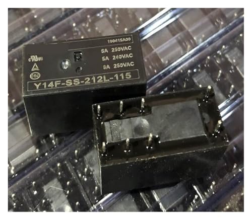 Relais Y14F-SS-212L-115 8 broches pour circuit imprimé et automatisme électrique