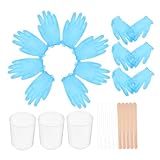 Kit de matériaux époxy cristal - profitez d'un moment amusant fait à la main, kit de matériaux de bricolage