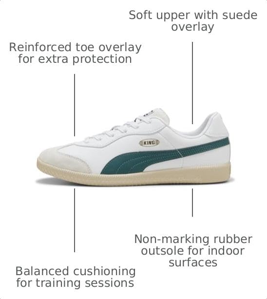 Image of PUMA Mens King 21 Indoor Sneakers Shoes | Soccer Shoes
