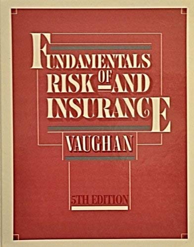 Buy Fundamentals of Risk and Insurance Book Online at Low Prices in ...