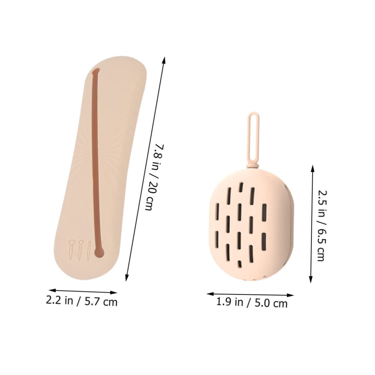 MAGICLULU 3 Juegos De Bolsa De Cosméticos De Huevo De Belleza Esponja Facial Soporte De Esponja De Maquillaje Soporte De Herramientas De Maquillaje De Silicona De a De Belleza