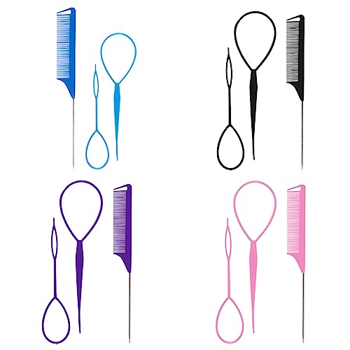 Set de 3 herramientas para cola de cabello miniatura 6