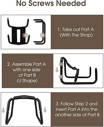 Folding Adjustable Position Assist Chair Portable Couples Mount Stool Elastic Furniture for Bedroom Bathroom Bear Weight up to 350 pounds Q-7
