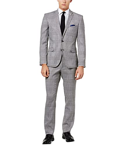 Costume Pied de Poule Homme Tuxedos Veste Pantalon Costume Formel Mariage