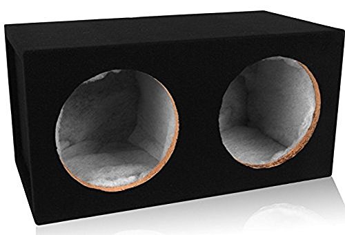 Image of BELVA Dual 10-inch Car Subwoofer Box Sealed 3 /4-inch MDF Prelined Polyfil