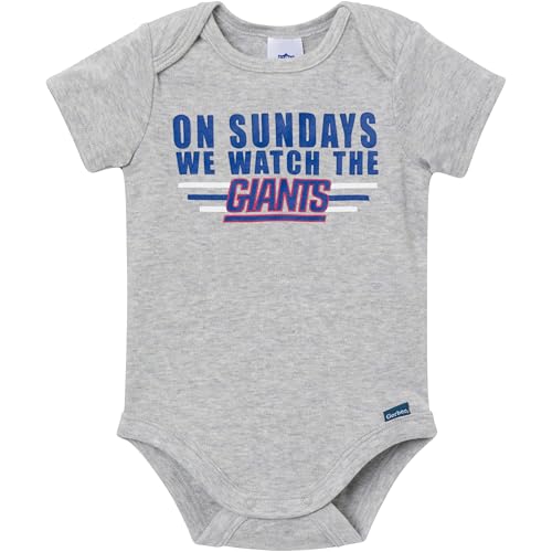 Image of Gerber NFL Baby Boys 3-Pack Onesie Bodysuit