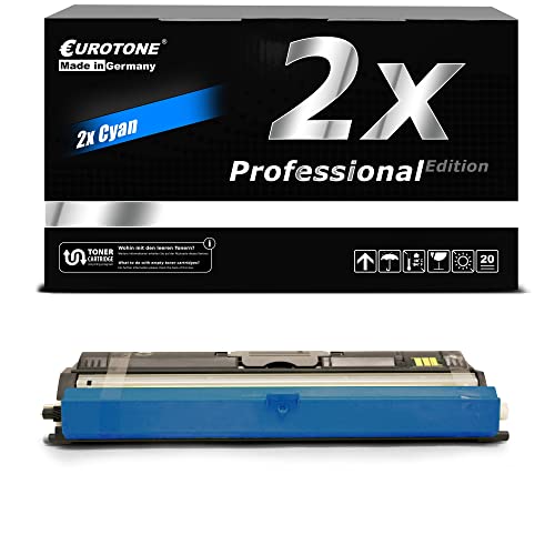 Toner OKI C 110 cyan Eurotone haute capacité pour des impressions couleur nettes