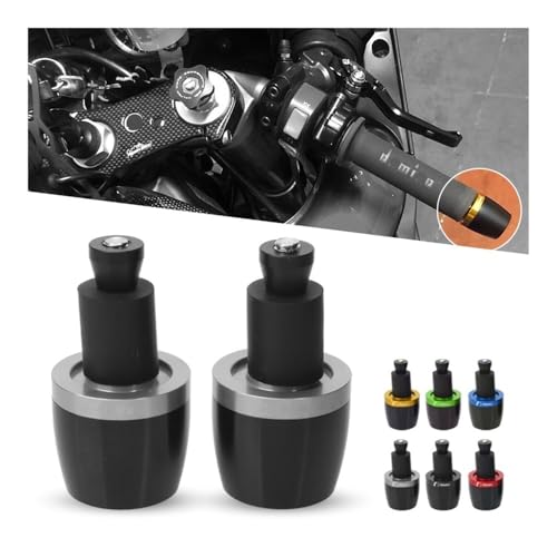 Puños manillar universal motocicleta 22mm para SV650 DL650 GSF650 SV1000 2