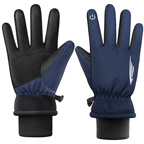 rivmount Winter Gloves Women Men,Touchcreen Insulated Warm Gloves Cold Weather Windproof Thermal Snow Gloves Skiing,Driving,Biking,Running 605