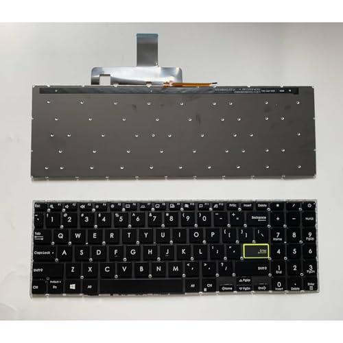 Clavier d'ordinateur portable Asus VivoBook S14 S15 rétroéclairé US noir