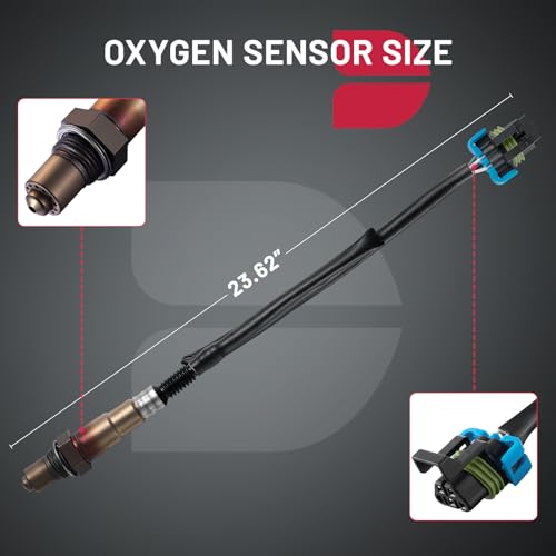 Sensor de oxígeno BDFHYK compatible Chevrolet Buick 2PCS miniatura 3