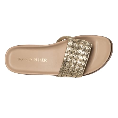 Image of Donald Pliner Women's Fifi Slide Sandals, Women's Summer Sandals, Women's Shoes, Comfortable Open-Toe Casual Flats