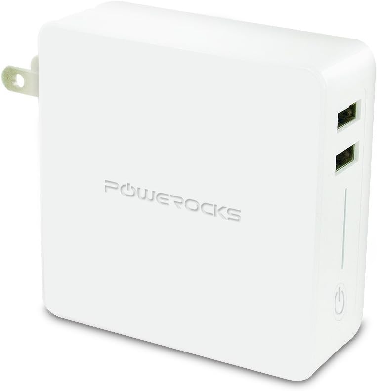 Powerocks 370817 Tetris 2 6000mAh Universal Extended Battery - White
