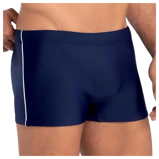 Sunga Masculina Mash Box Boxer Xtra Life UV50+ Praia Piscina Verão Sunga Natação, Azul Marinho, G