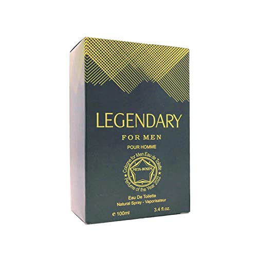 Meta-Bosem Gentlemen/Guest Man Of Men, Eau De Toilette Natural Spray Cologne For Men, Wonderful Gift, Masculine Scent, For All Skin Types, 3.4 Fl Oz/100 Ml Each (Pack Of 2) #TOP4