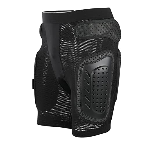 Pantalon de cyclisme avec coussinet de hanche équipement protection noir S XL