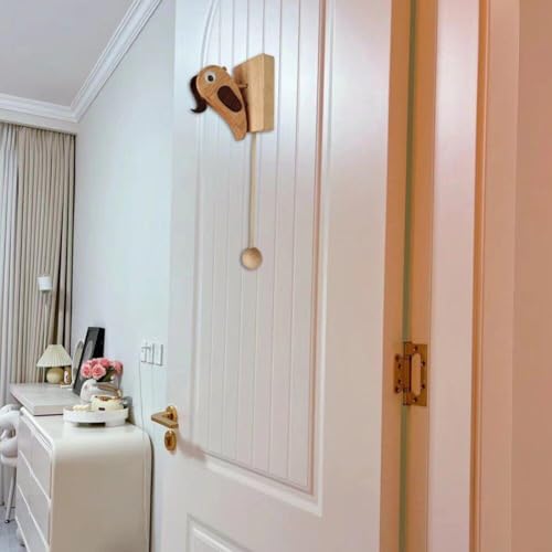 Timbre de puerta creativo con forma de pájaro carpintero para un hogar acogedor 7