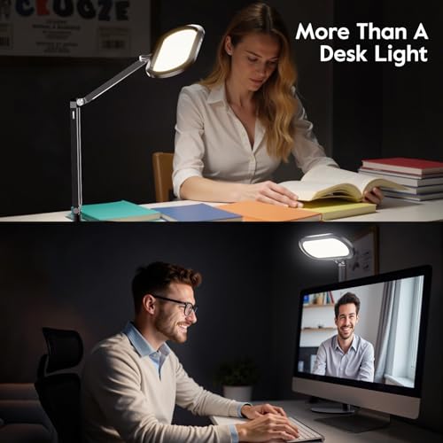 Smart Desk Lamp with Wireless Charging