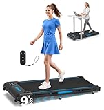 Walking Pad with 9% Incline, FOUSAE 10KM/H Treadmills for Home with Double Frame 330 LB Weight...