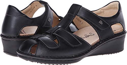Image of Finn Comfort Women's Funen Sandal Schwarz (Black) Nappaseda 8.5