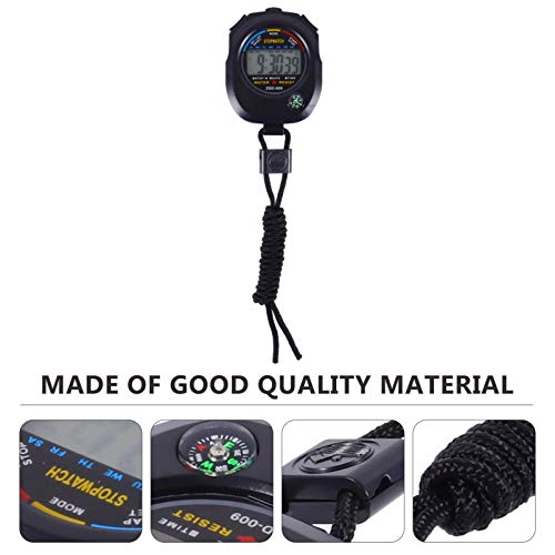 BESPORTBLE Treinamento Prático Temporizador Esportes Cronômetro Temporizador Relógio Digital Portáti