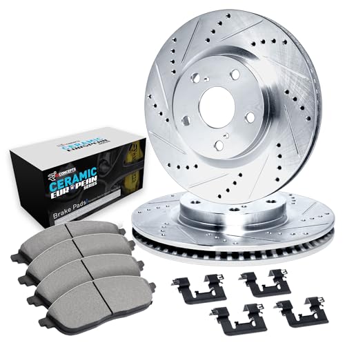 Image of R1 Concepts Rear Brake Kit Fits 2006-2012 Land Rover Range Rover