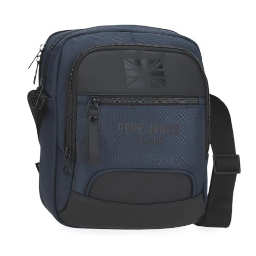 Pepe Jeans Bromley Bandolera Grande Azul 22x27x10...