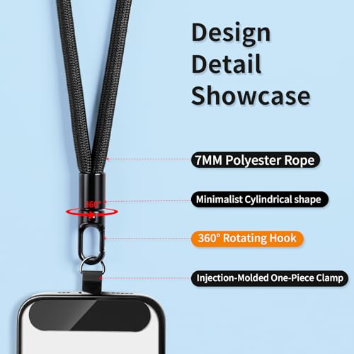 Saxsion Hand Wrist Strap Lanyard Cell Phone Lanyard Compatible With Iphone Case thumb #3