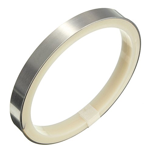 E-outstanding 5 Meter 16.4 feet Ni Plate Strip,0.1mm x 8mm Nickel-Plated Steel Tape for Li 18650 AAA AA Battery Spot Welding
