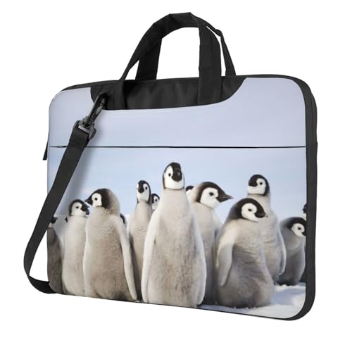 Pochette ordinateur portable pingouin pour l'école et les voyages d'affaires