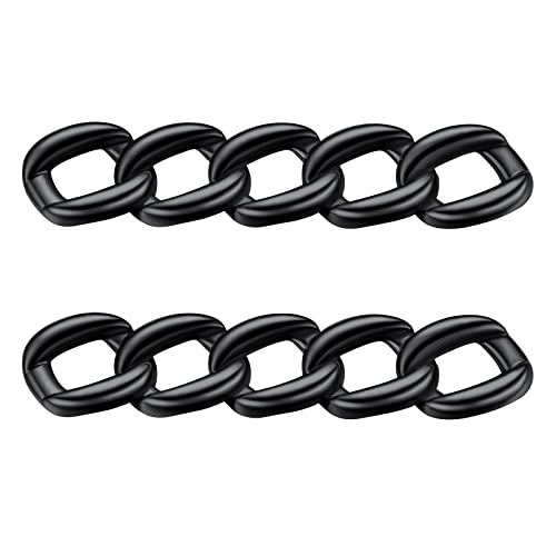 Charm Lacet Chaîne Cubaine Breloque Noir Décorations de Lacets Acier Inoxydable Boucle de Lacet Bijoux Chaussure Sneaker