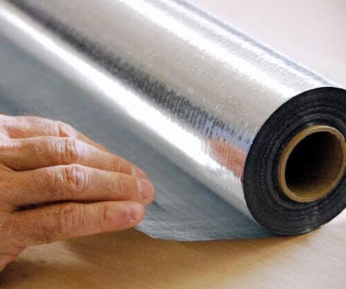 Radiant Vapor Barrier Solid Insulation Roll Aluminum FOIL Heat Shield 2X50FT