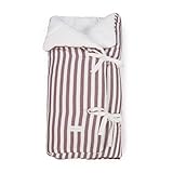 saco invierno catania pasito a pasito diseño rayas Pasito a Pasito ARRULLO/Manta Cherry Rayas