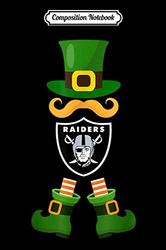 Composition Notebook: Patricks Day Irish American Leprechaun OaklandRaider Journal/Notebook Blank Lined Ruled 6x9 100 Pages