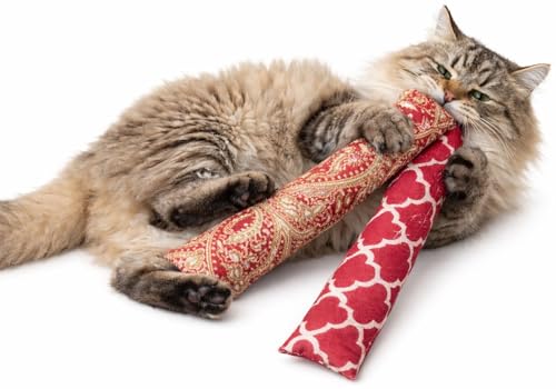 West Coast Pet Products 2-Pack 15” Cat Kicker Catnip Toys