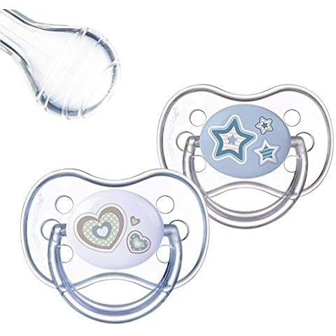 Canpol babies 2 dummy silicone cherry shape, round, double pack (0-6 months) Cover