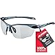 ALPINA TWIST FIVE HR V - Selbsttönende, Bruchfeste & Beschlagfreie Sport- & Fahrradbrille Mit 100% UV-Schutz Für Erwachsene, tin-black, Einheitsgröße,Sportlich