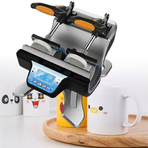 Máquina Termofijadora para Tazas Doble Estación 110V miniatura 1