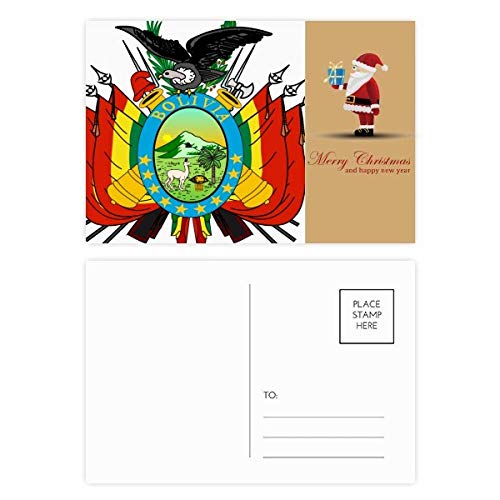 Cartes postales emblème Bolivie (lot de 20) pour correspondance et collectionneurs