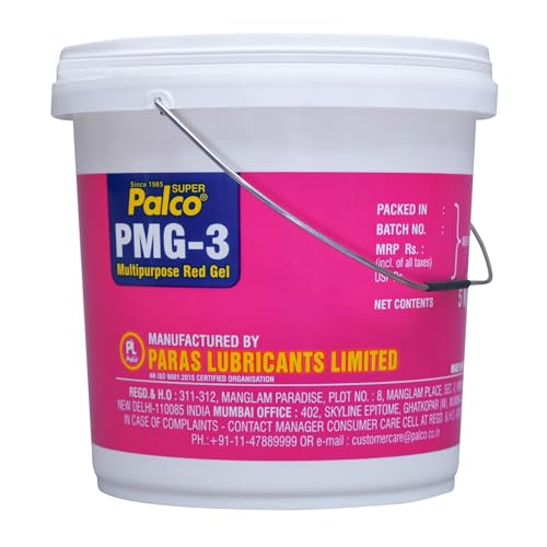Image of PALCO PMG-3 Red Grease 5 Kg, NLGI-3, Multipurpose Lithium Grease